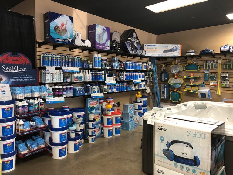 Backyard Spa and Leisure Chemical Showroom in Fresno, CA