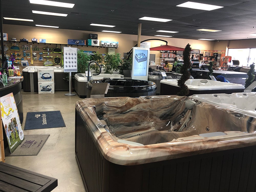 Backyard Spa and Leisure Hot Tub Showroom in Fresno, CA